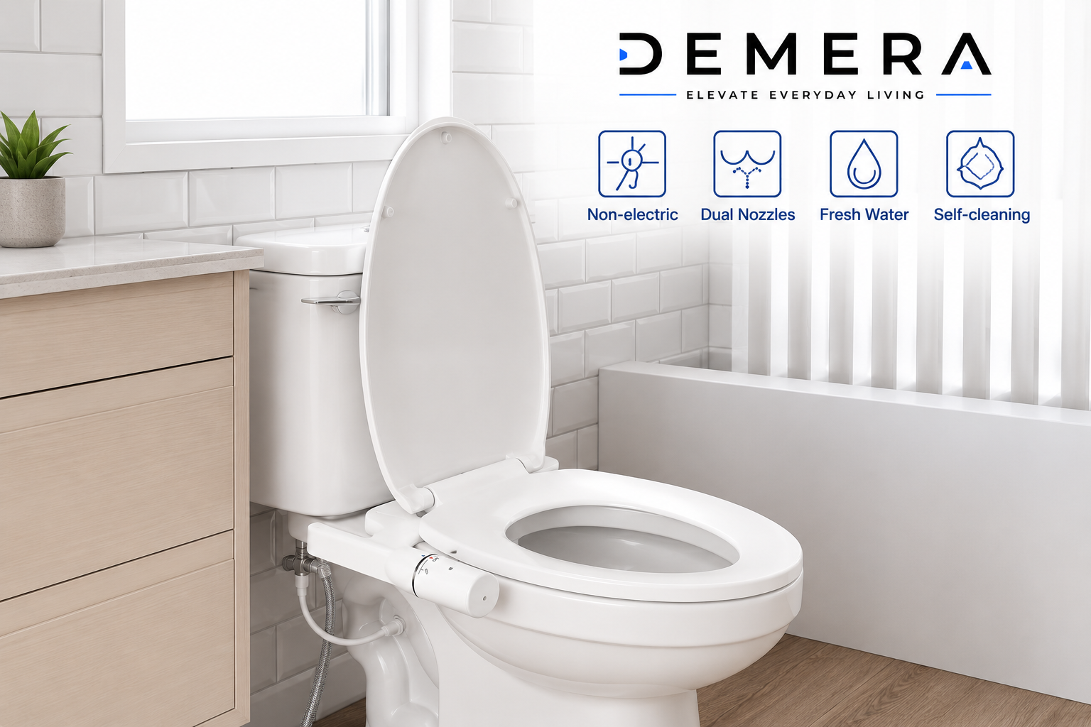 DEMERA™ Ultra-Slim Smart Bidet